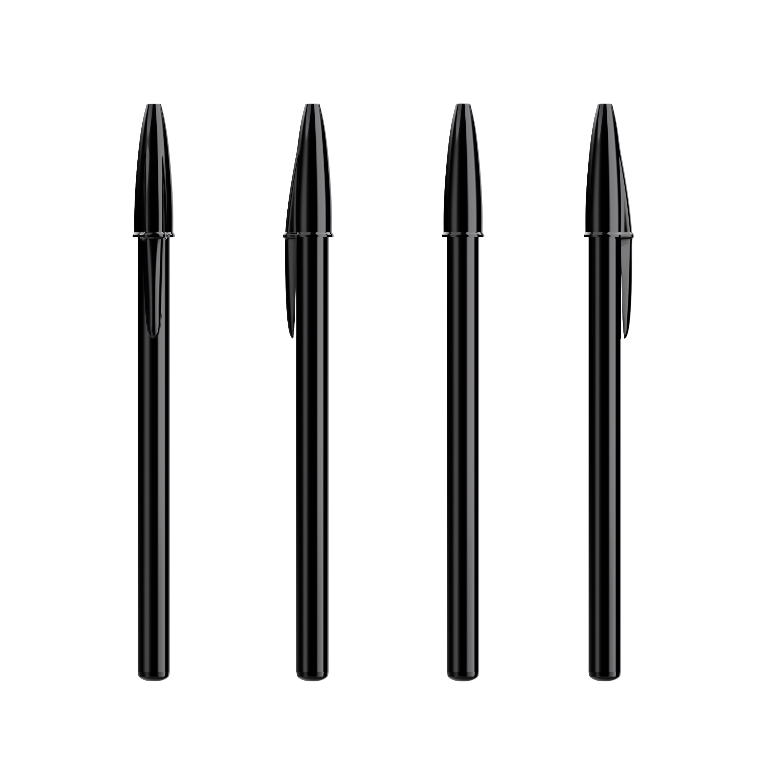 Stylo bille publicitaire BIC® Style Noir - encre bleue